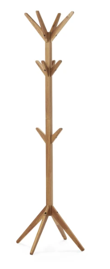 free standing hanger,Coat Rack, Hall Tree, 8 Hooks, Entryway